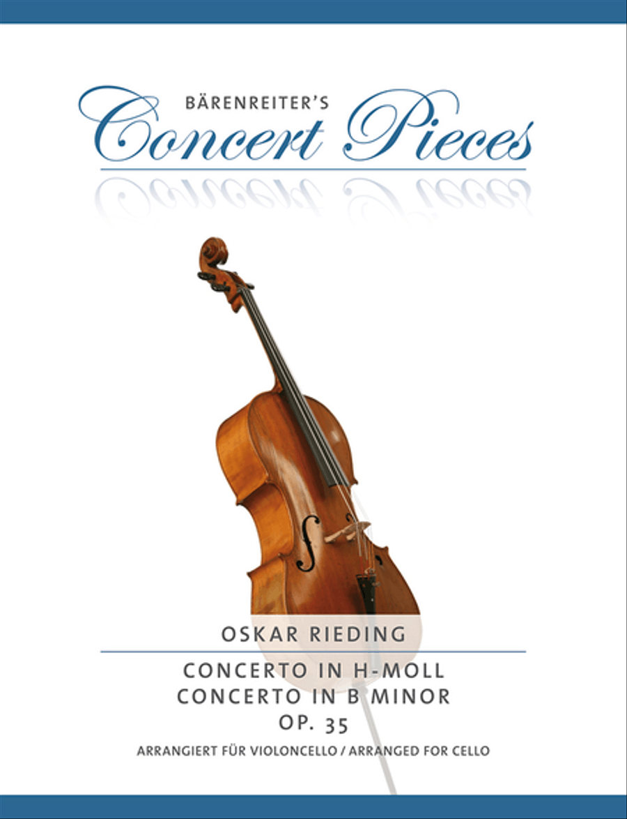Concerto B minor op. 35 (Arranged for cello, transposed to D minor) Piano scores gallery preview page 1