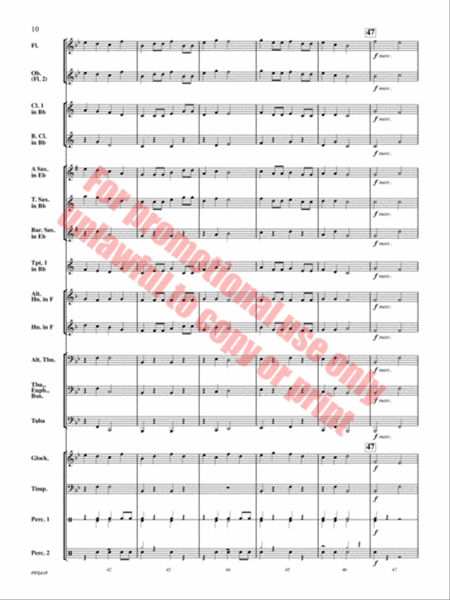 Emergence Concert Band scores gallery preview page 11