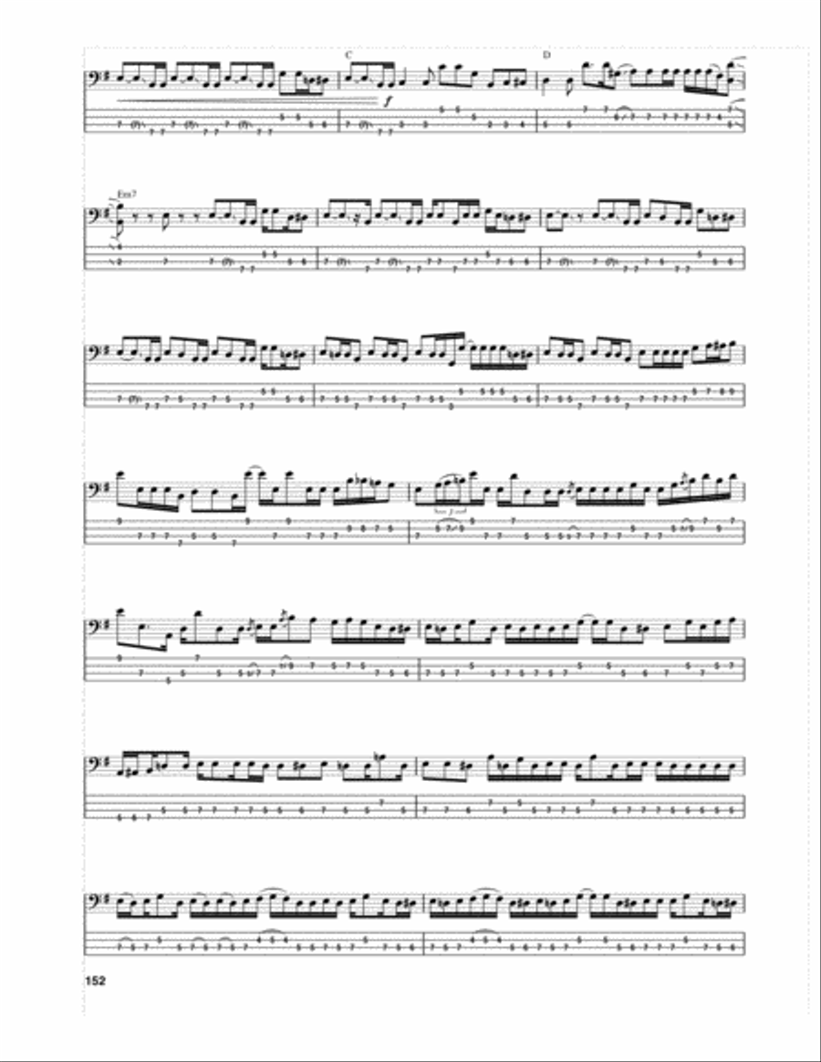 Voodoo Chile Blues Guitar Tablature scores gallery preview page 3