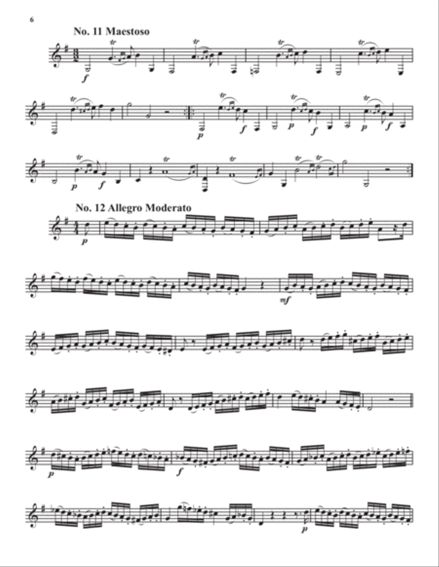 60 Etudes for Second Horn Horn scores gallery preview page 7