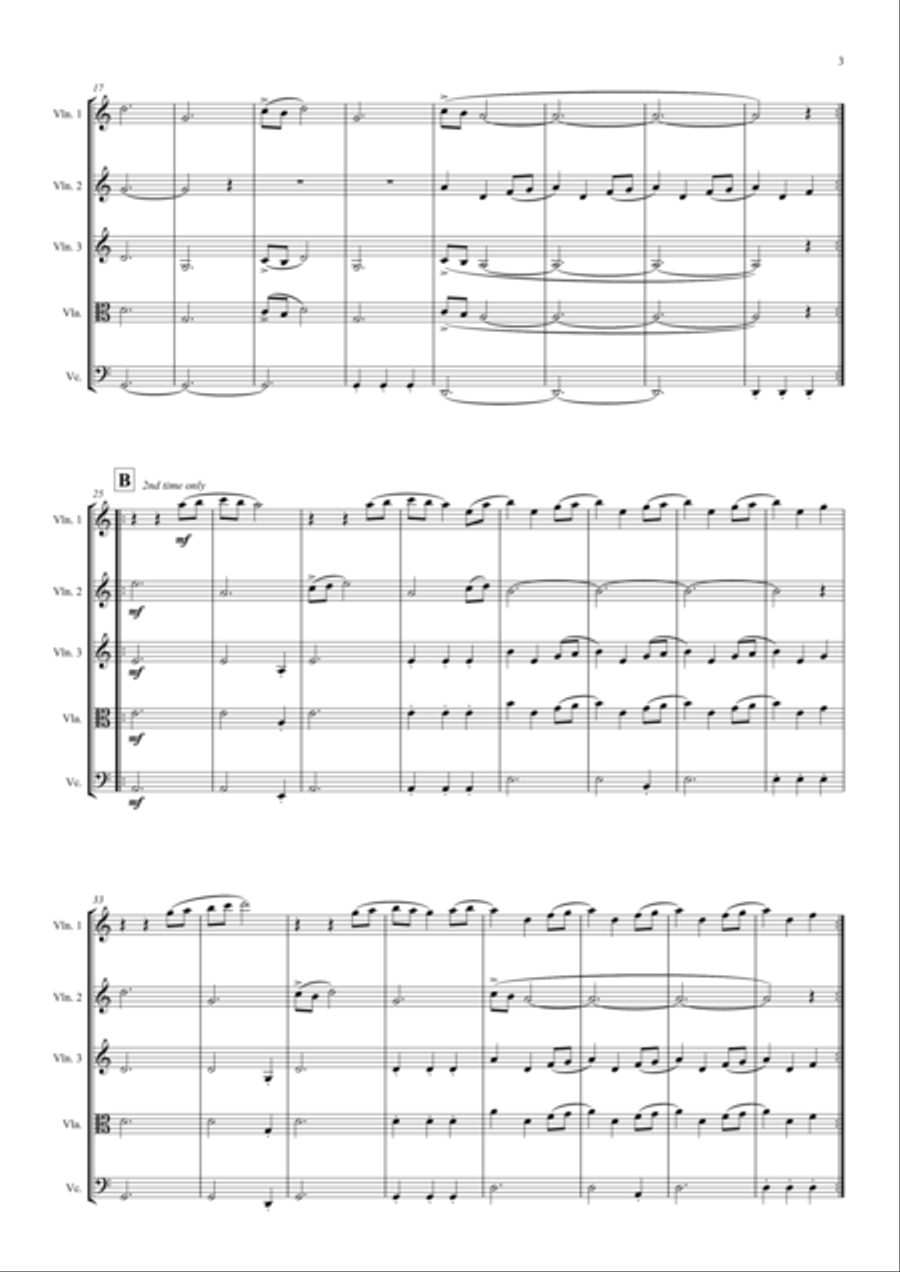 Game Of Thrones String Quartet scores gallery preview page 3