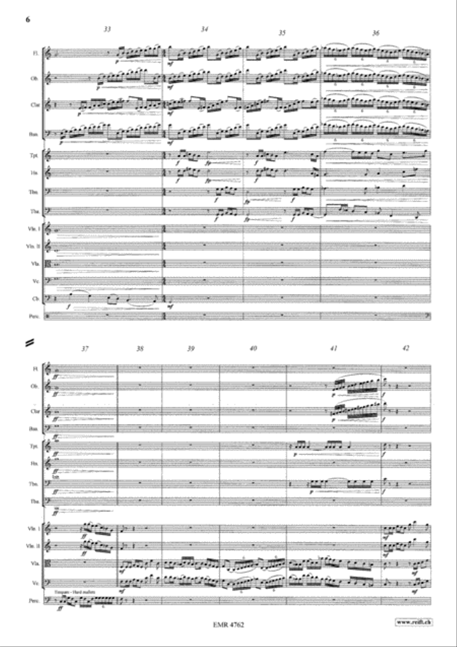 Sinfonietta Burlesca Orchestra scores gallery preview page 6