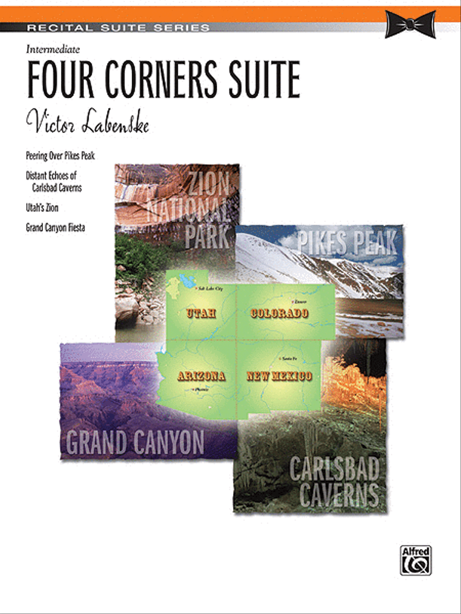 Four Corners Suite Piano Solo scores gallery preview page 1