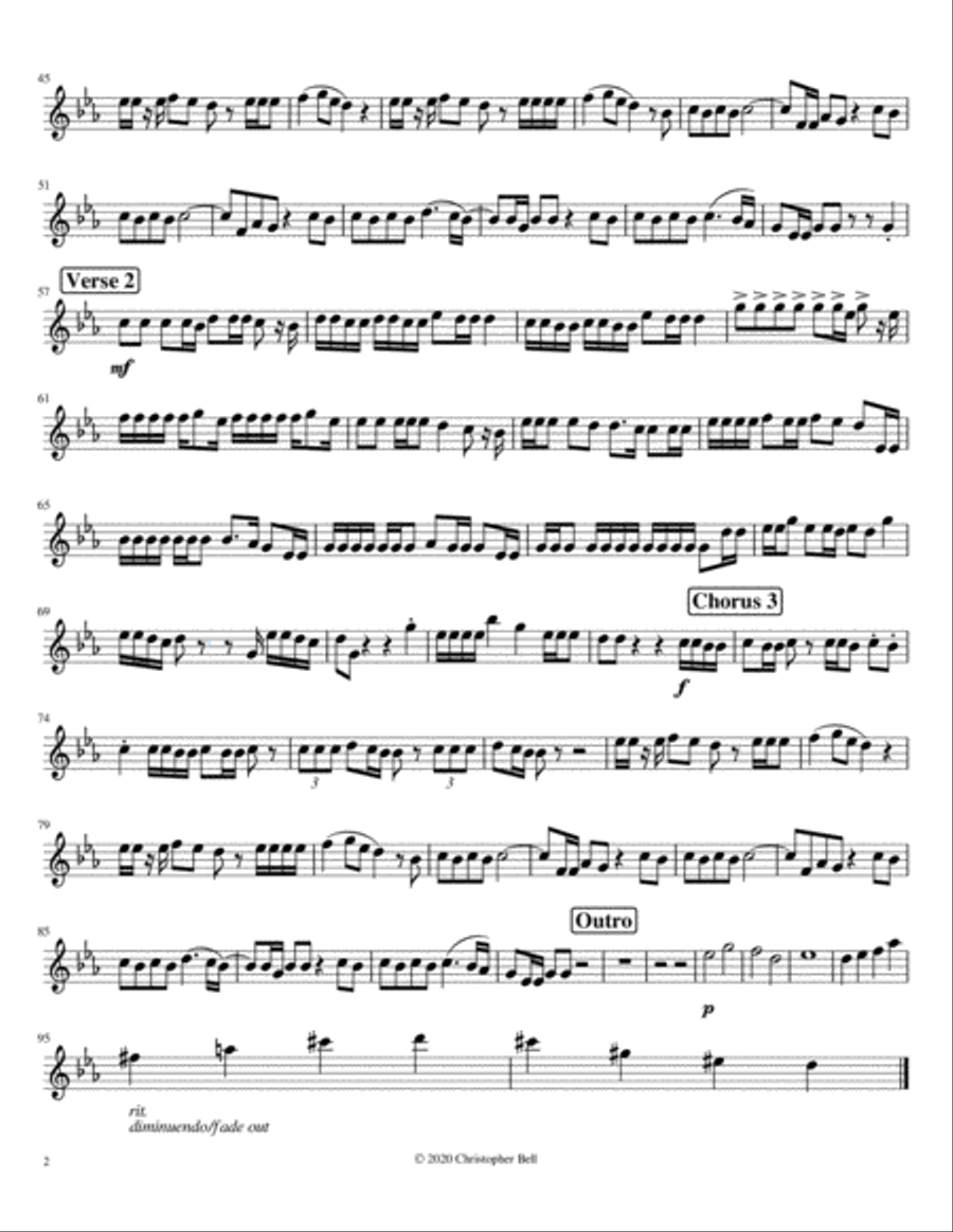 The Box String Quartet scores gallery preview page 6