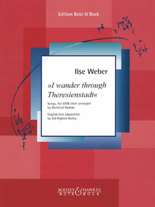Book cover for I wander through Theresienstadt