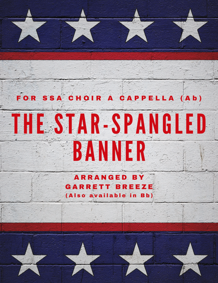The Star-Spangled Banner (SSA a cappella - key of Ab) image number null