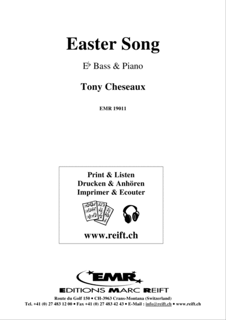 Easter Song Voice Solo scores gallery preview page 2