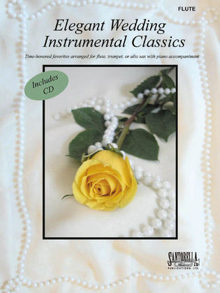 Book cover for Elegant Wedding for Flute with CD