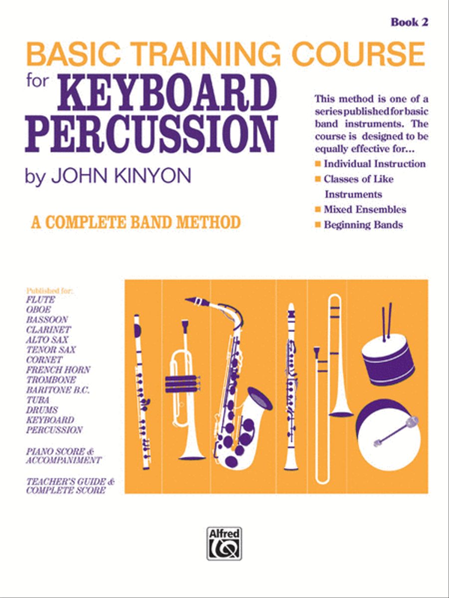 John Kinyon's Basic Training Course, Book 2 Concert Band Methods scores gallery preview page 1