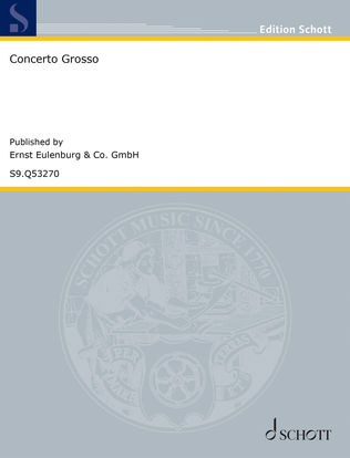Book cover for Concerto Grosso