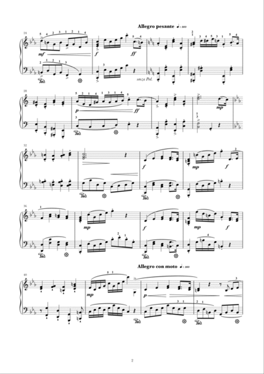 Mathilda´s Theme (Piano Version) Piano Solo scores gallery preview page 2