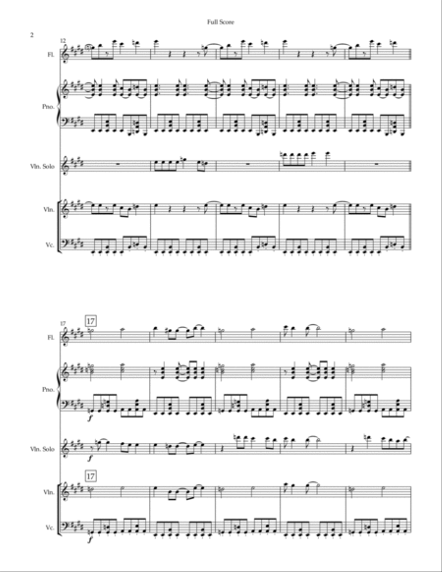 Born To Be Wild Small Ensemble scores gallery preview page 2