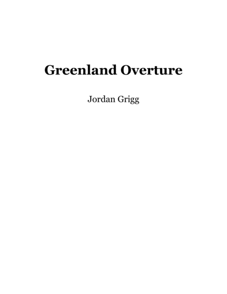 Greenland Overture image number null