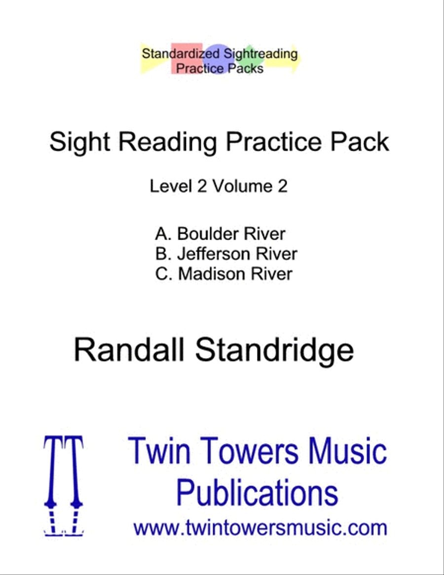 Sight Reading Practice Pack Level 2 Volume 2 Concert Band scores gallery preview page 1