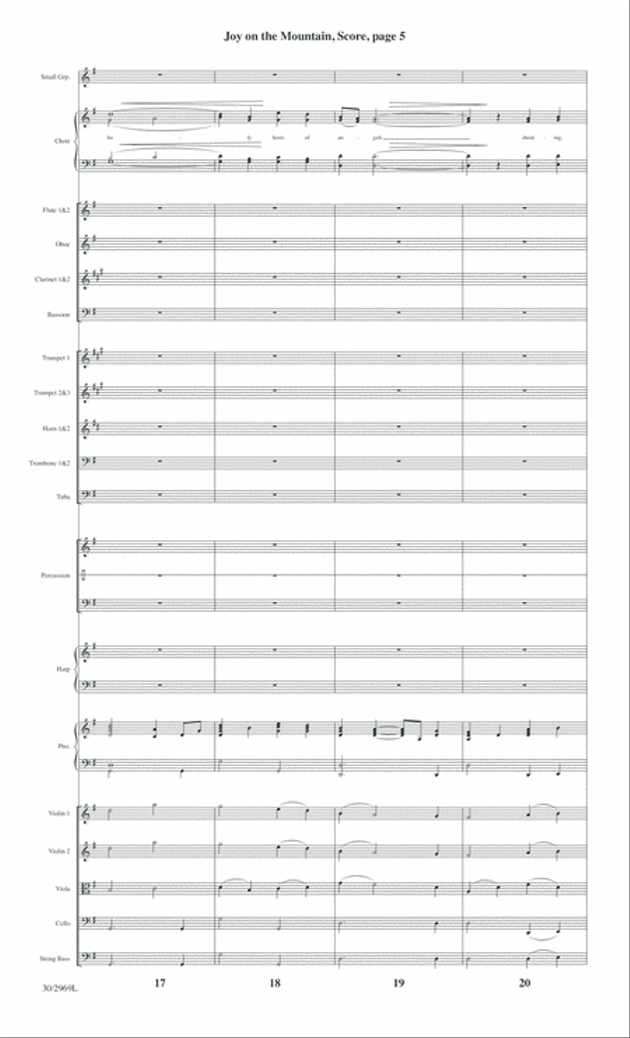 The Heart of Christmas - Full Score Choir scores gallery preview page 134