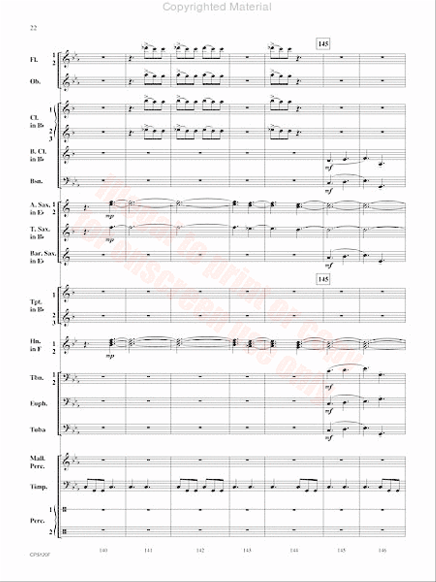 Instinct Concert Band scores gallery preview page 23