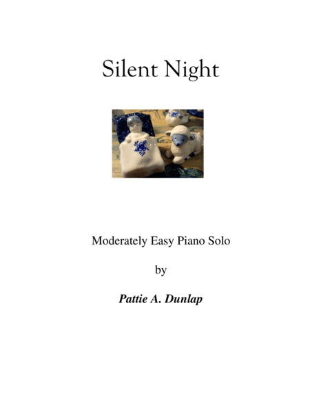 Silent Night, L.H. melody image number null