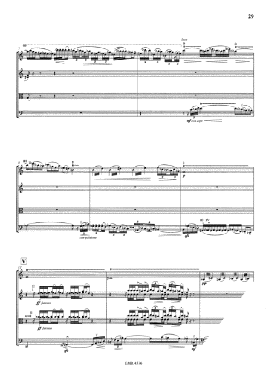 String Quartet String Quartet scores gallery preview page 12