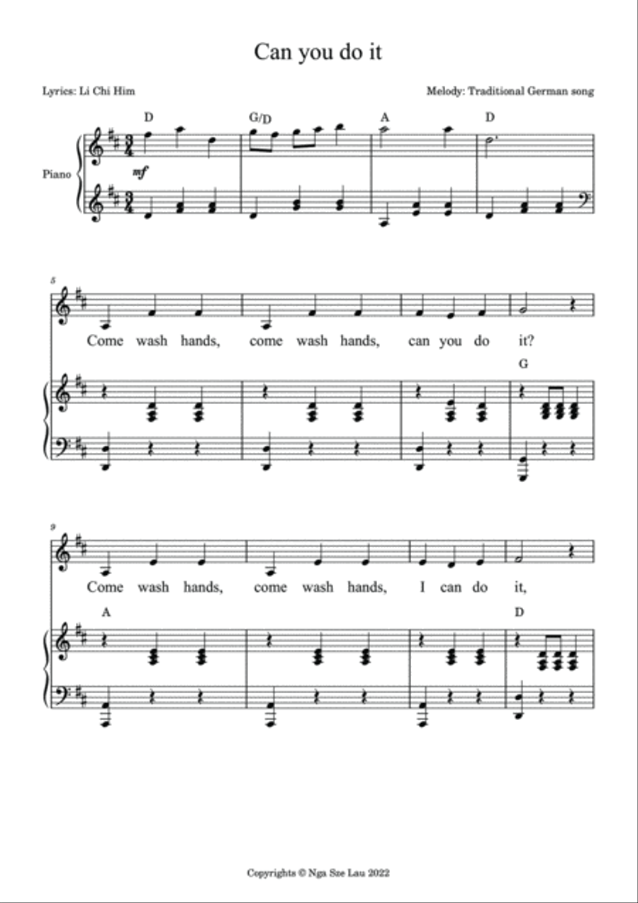 Can you do it Voice scores gallery preview page 2