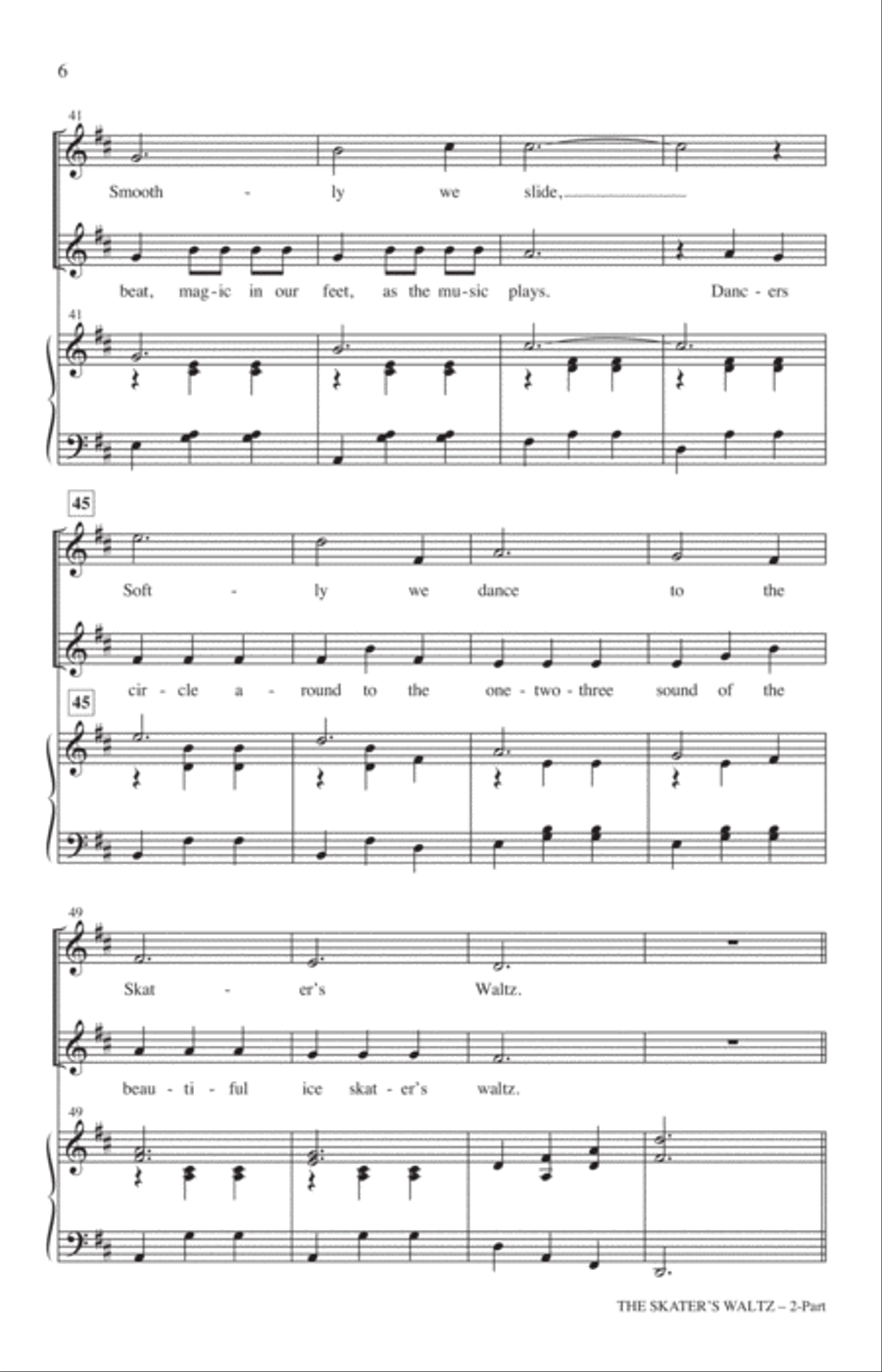 The Skater's Waltz 2-Part scores gallery preview page 4