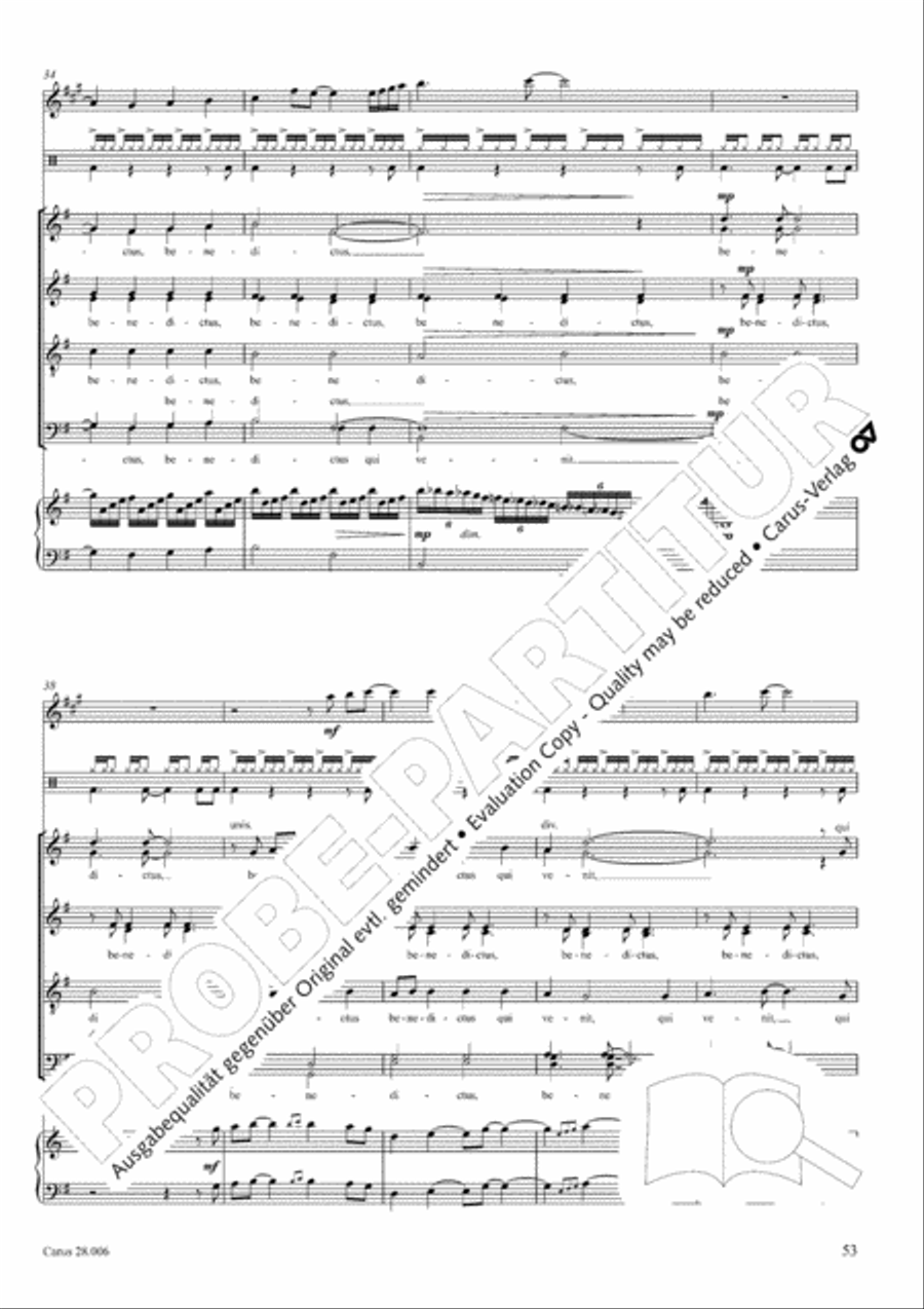 Pastoral Mass Pastoral Mass 4-Part scores gallery preview page 54