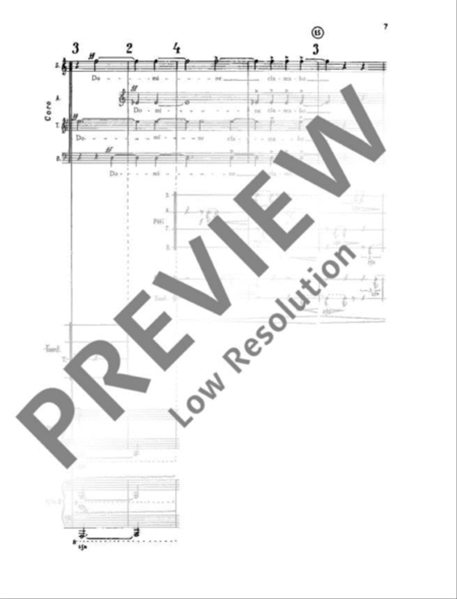Aus den Psalmen Davids 4-Part scores gallery preview page 8