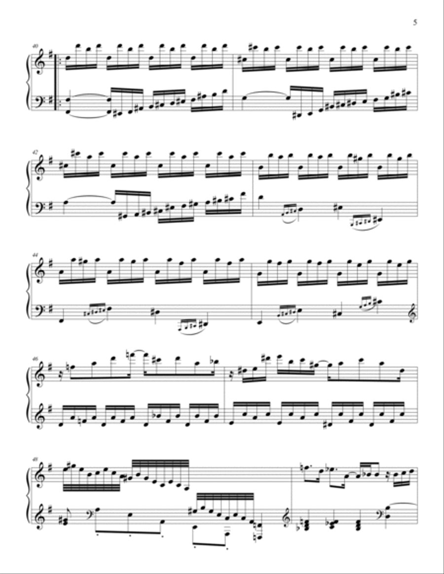 Sonata Op.98 Piano Solo scores gallery preview page 6