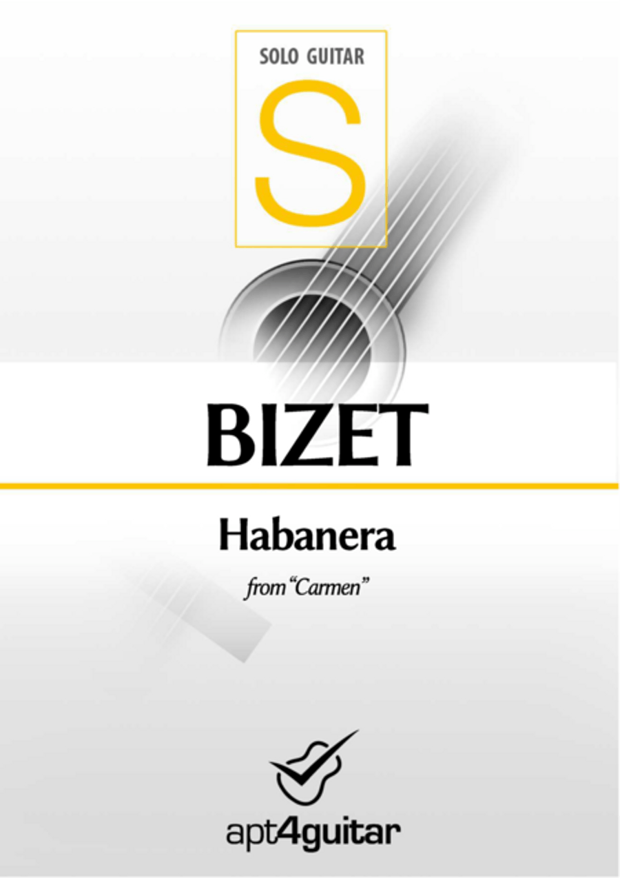 Habanera Habanera Classical Guitar scores gallery preview page 1