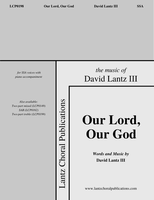 Book cover for Our Lord, Our God