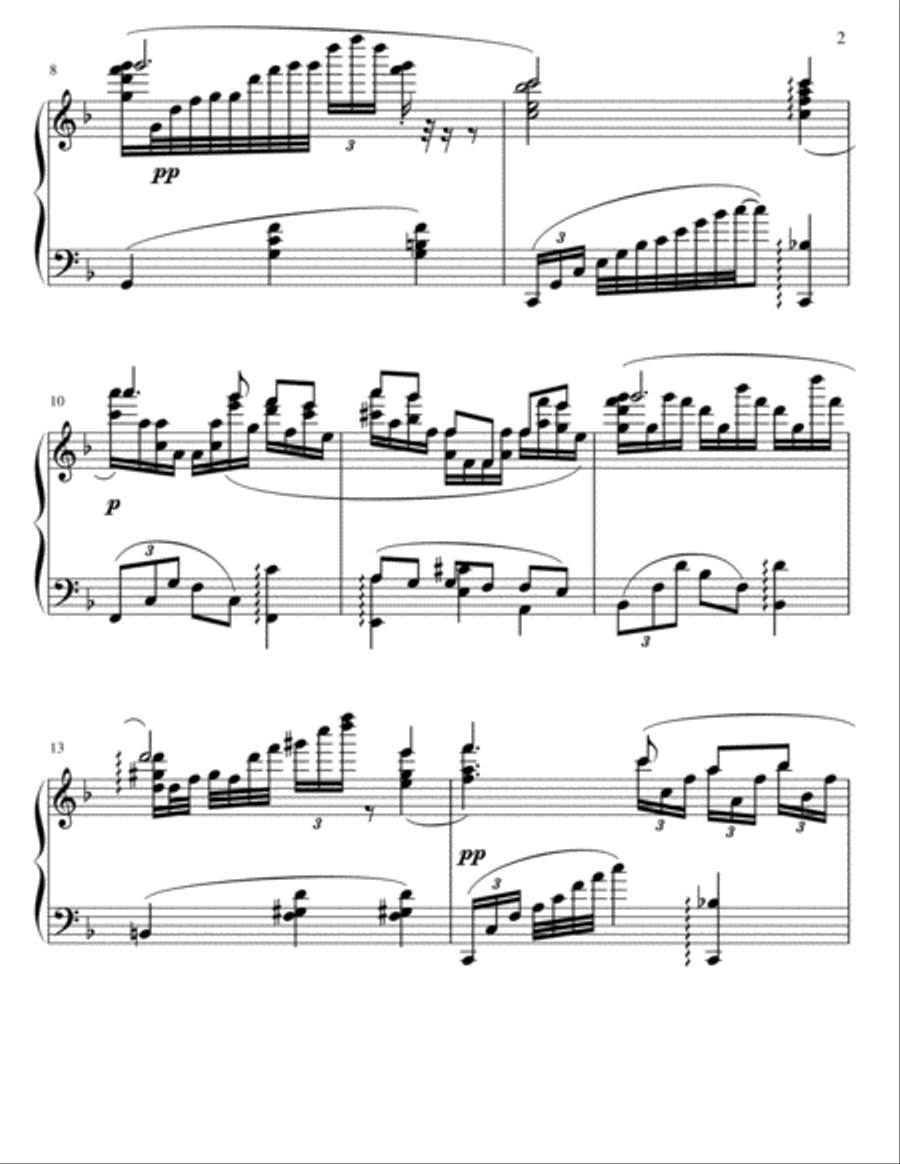 Kálmán/Gallardo - The Gipsy Princess Fantasie Piano Solo scores gallery preview page 2