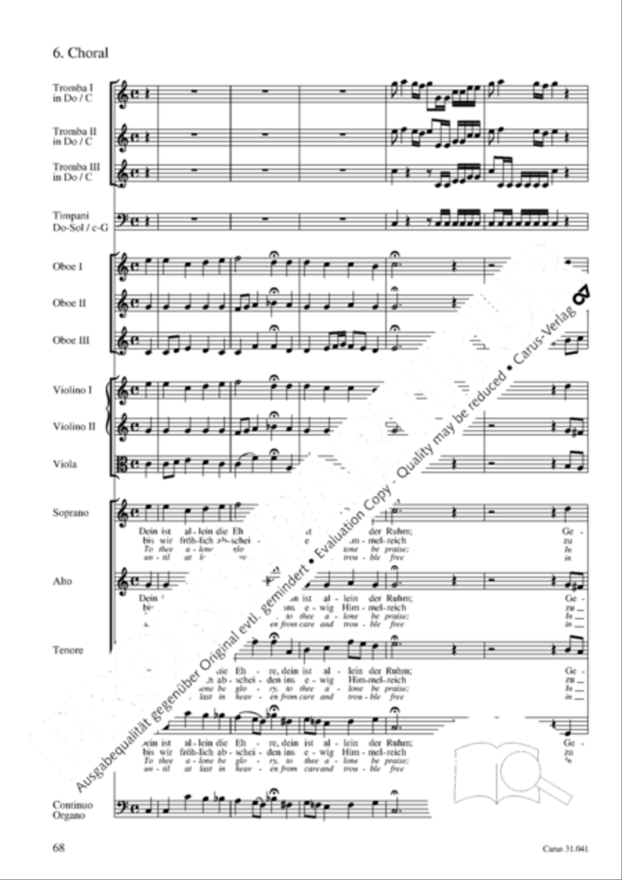 O Lord, we come to praise thee 4-Part scores gallery preview page 69