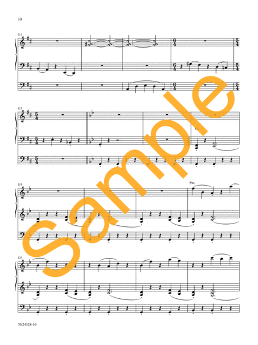 An Array of Voluntaries Organ Solo scores gallery preview page 9