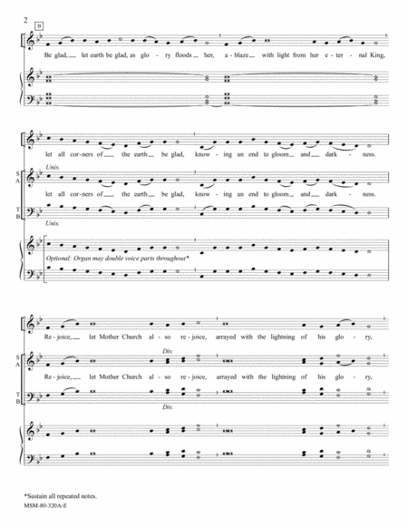 The Easter Proclamation: Exsultet (Downloadable Full Score)