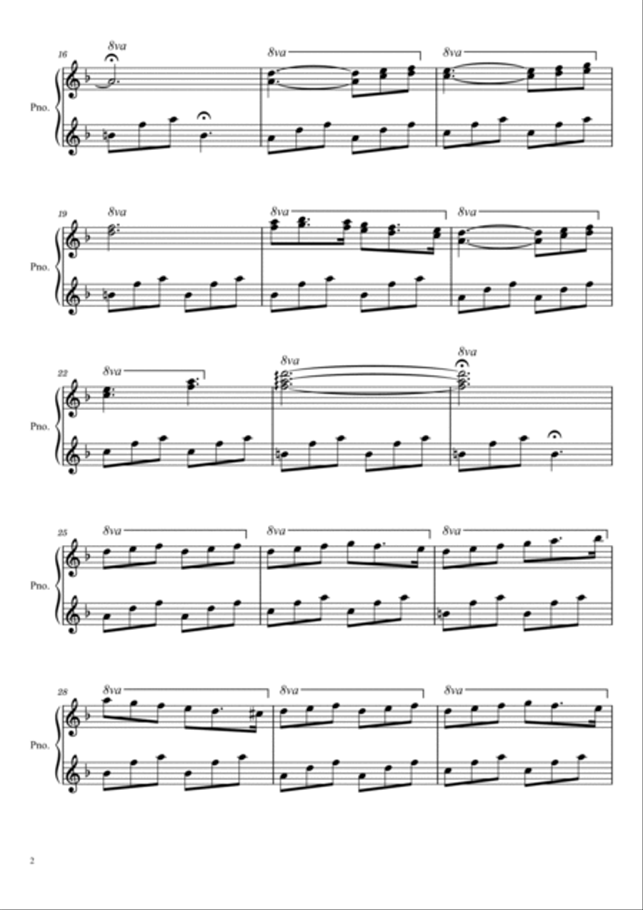 Cristofori's Dream Piano Solo scores gallery preview page 2