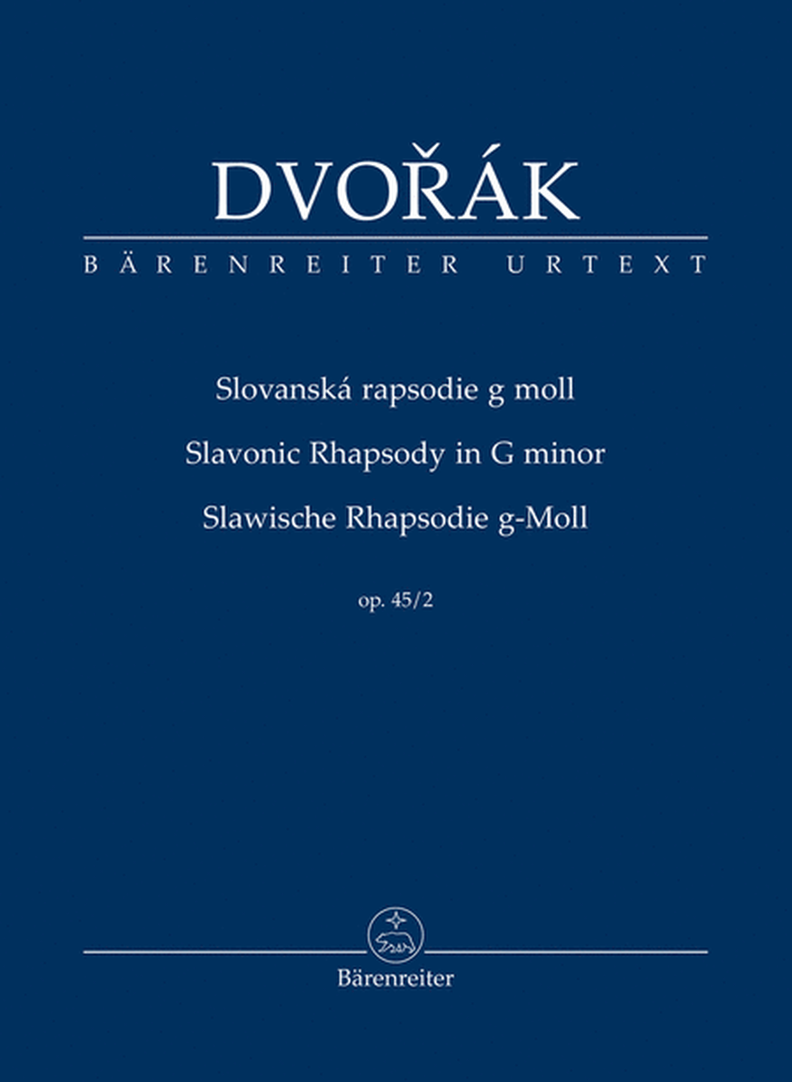 Slavonic Rhapsody in G minor, op. 45/2