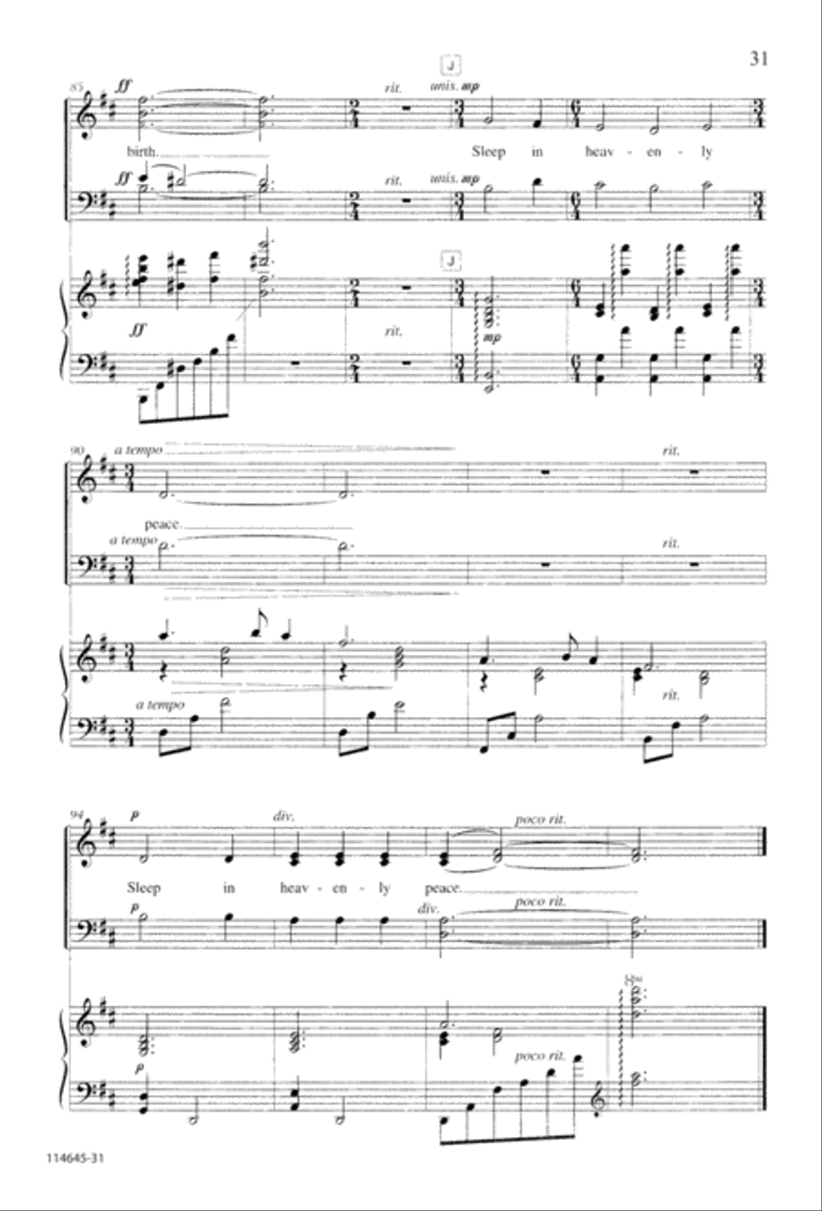 The Newborn King The Newborn King 4-Part scores gallery preview page 39