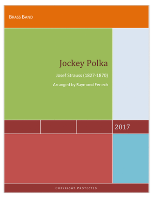 Jockey Polka - Josef Strauss - For Brass Band