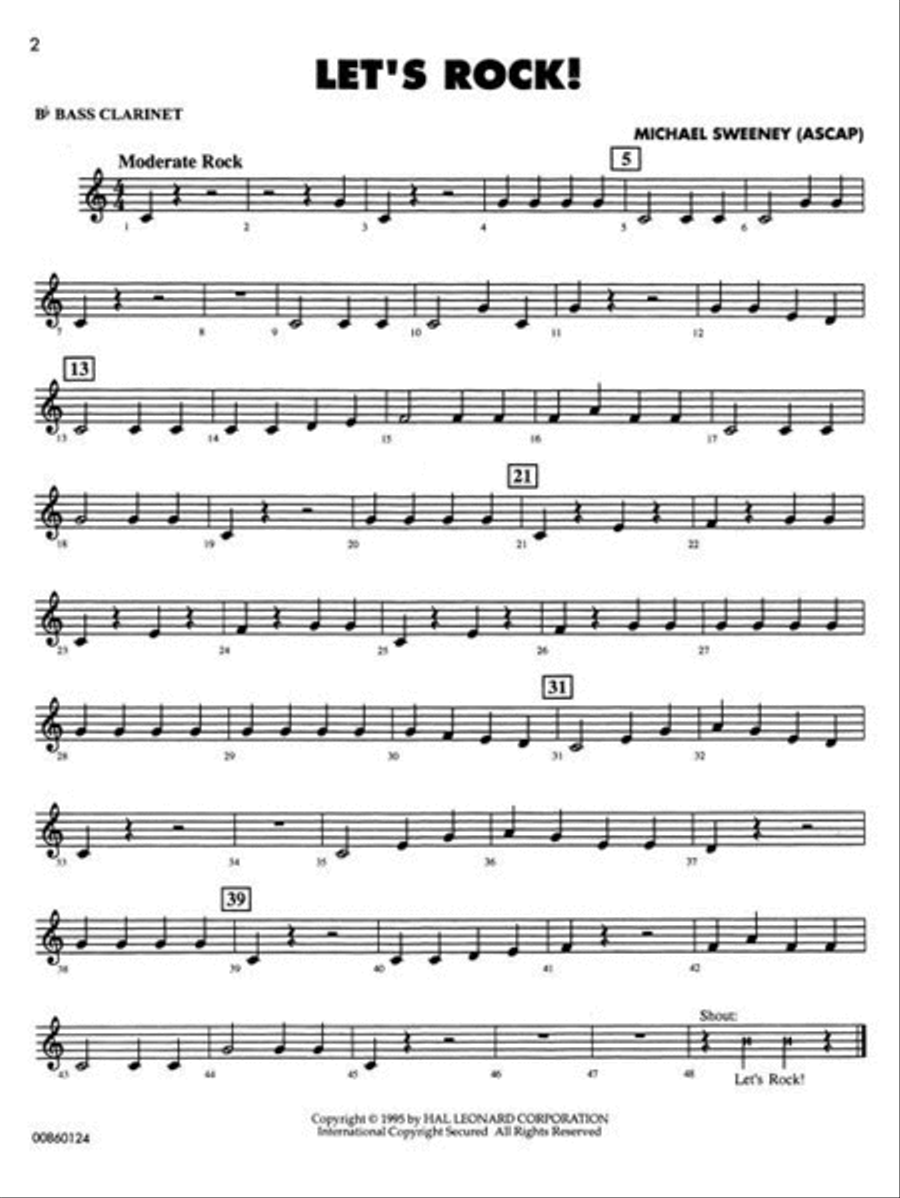 Concert Favorites Vol. 1 – Bb Bass Clarinet Concert Band Methods scores gallery preview page 4
