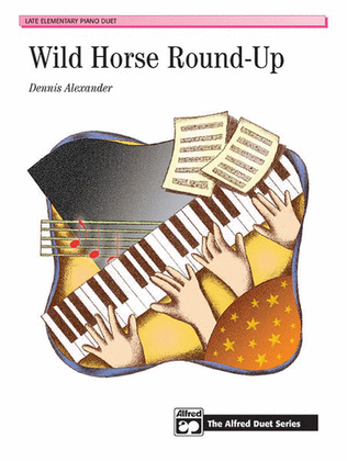 Book cover for Wild Horse Round-Up