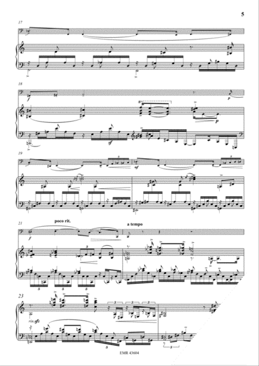 Praludium No. 1 Tuba scores gallery preview page 5