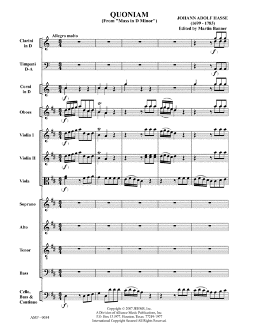 Quoniam Quoniam 4-Part scores gallery preview page 2