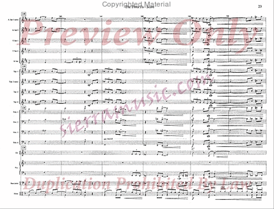 The Three J's Jazz Ensemble scores gallery preview page 24