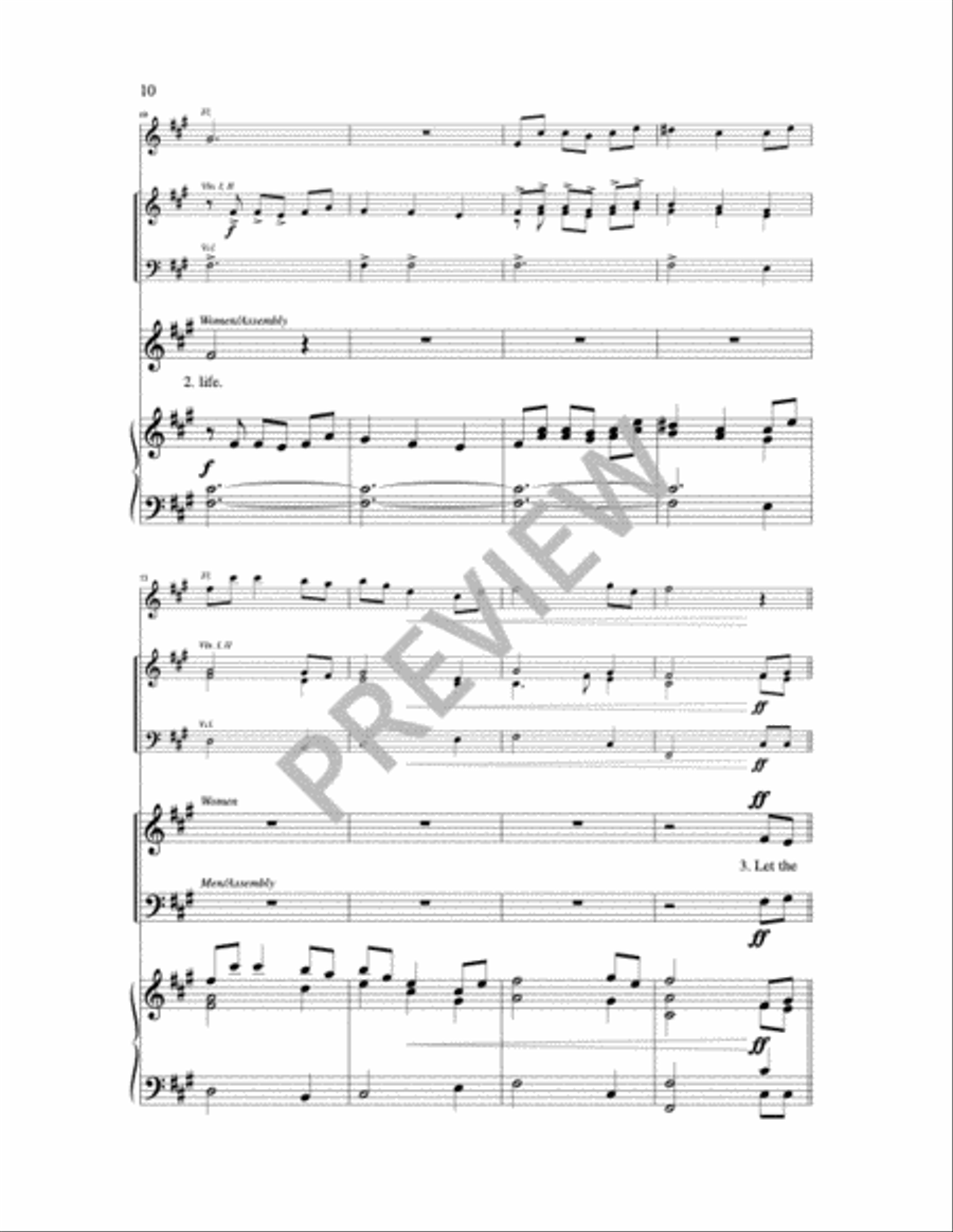 Those Who Love and Those Who Labor Choir scores gallery preview page 7