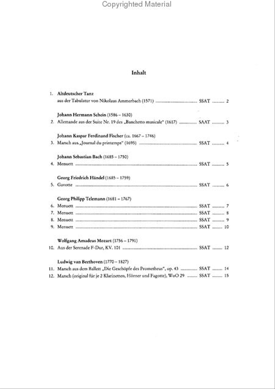Das Blockflotenquartett Band 1 Recorder scores gallery preview page 2