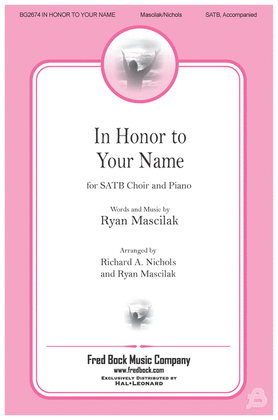 Book cover for In Honor to Your Name