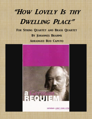 Book cover for How Lovely Is Thy Dwelling Place Arranged for String Quartet and Brass Quartet