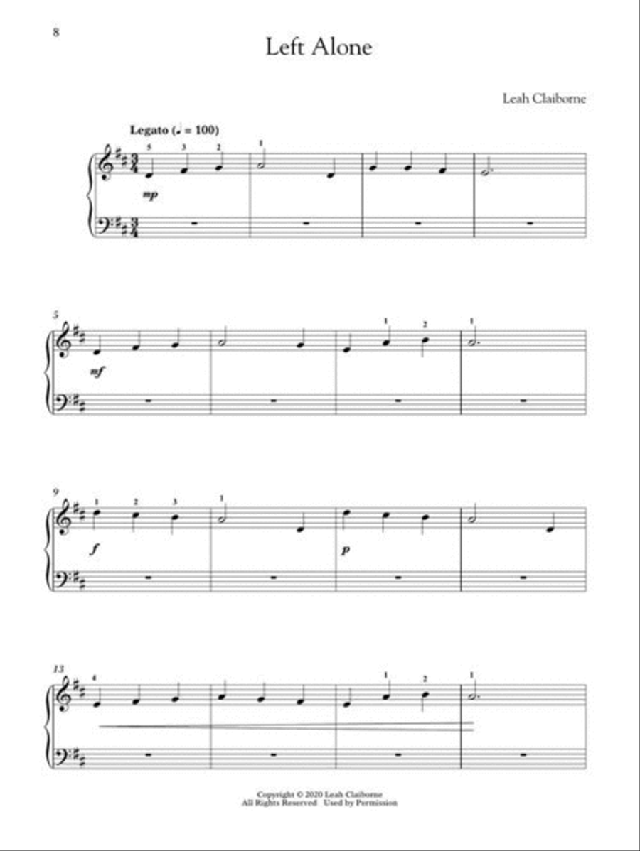 Expanding the Repertoire: Music of Black Composers - Level 1 Piano Solo scores gallery preview page 5