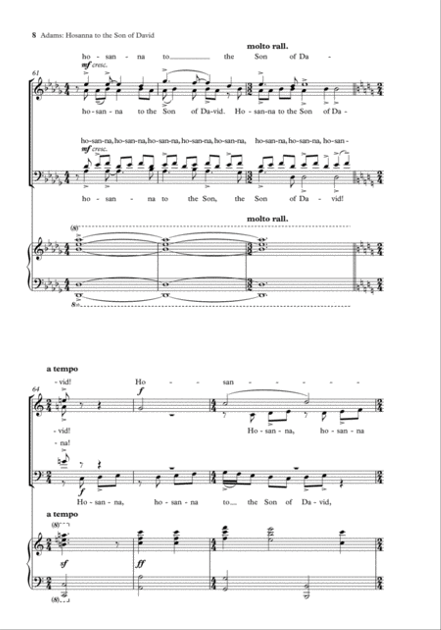 The Oxford Book of Choral Music by Black Composers 4-Part scores gallery preview page 5