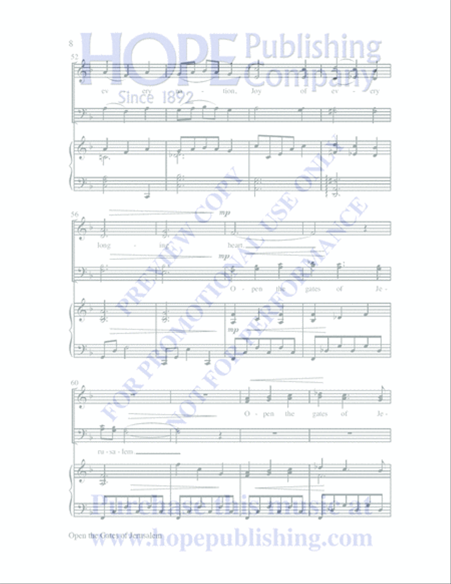 The Seven Last Days 4-Part scores gallery preview page 11
