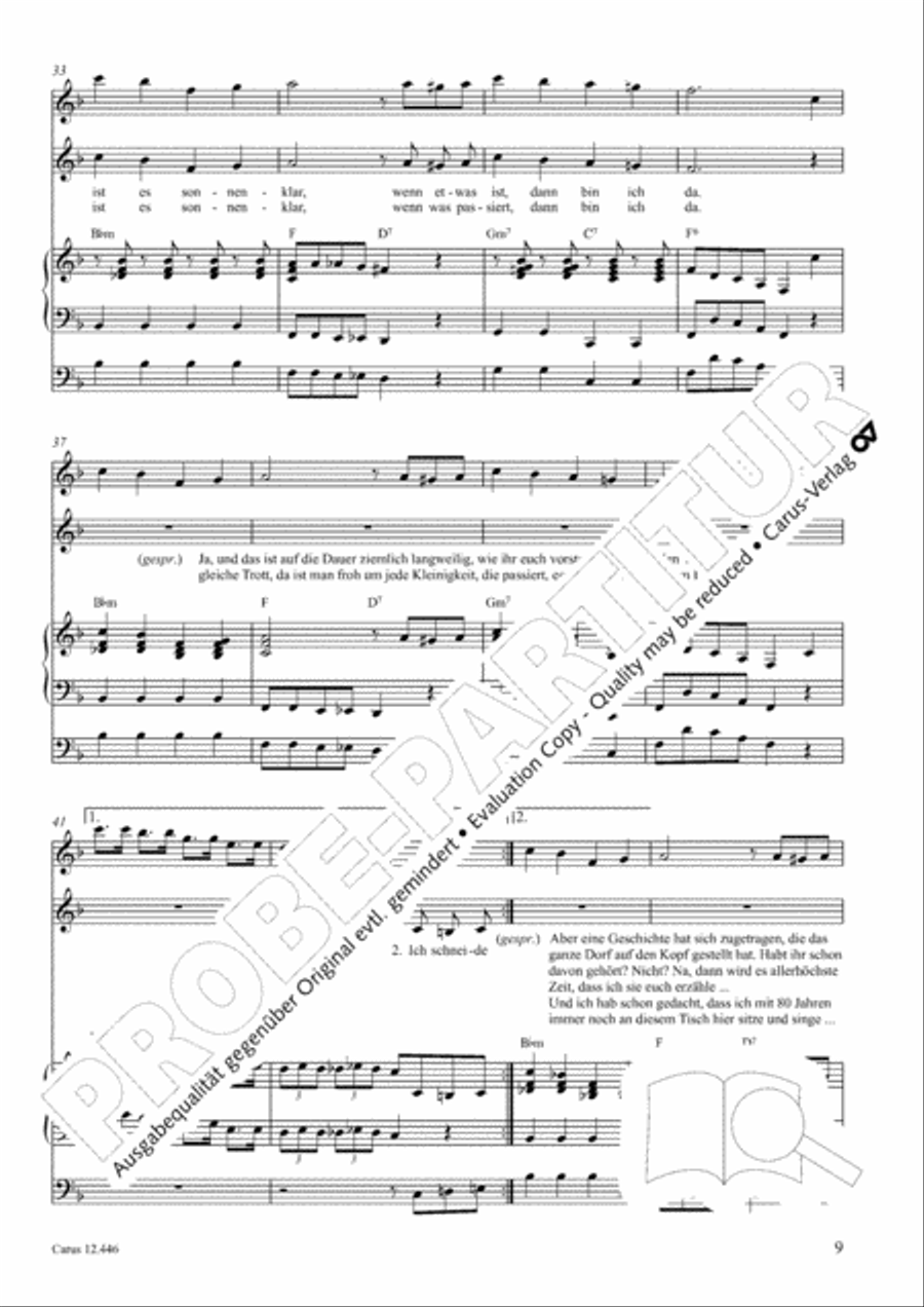 Die Freude dieser Zeit Children's Choir scores gallery preview page 10